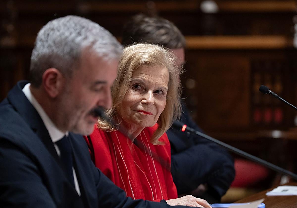 Jaume Collboni y Carme Riera