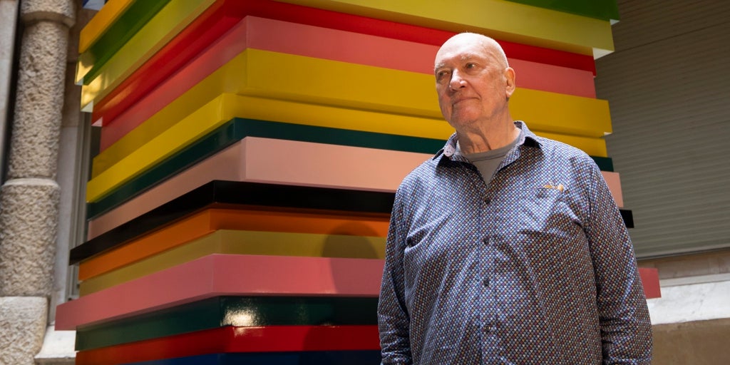 Sean Scully se reencuentra con Barcelona