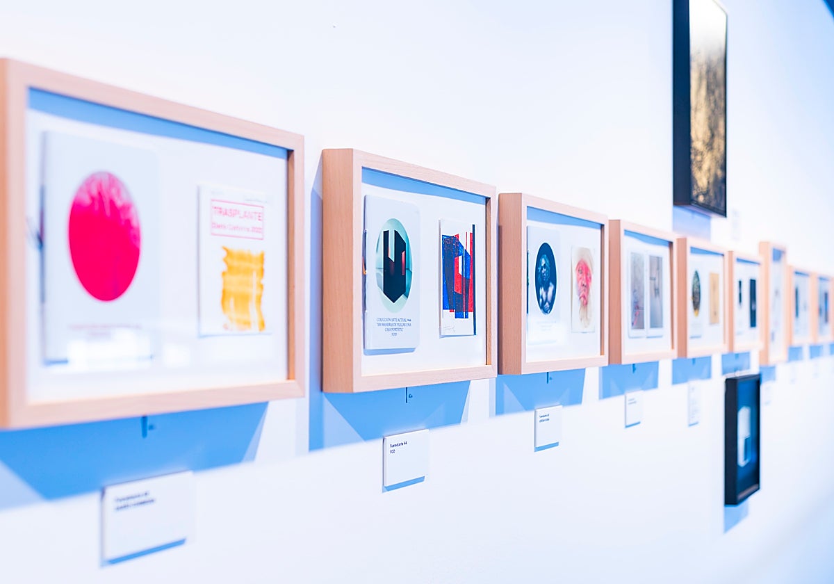 Detalle del montaje de 'Bufet libre', revisión en CentroCentro de la labor de Fueradcarta