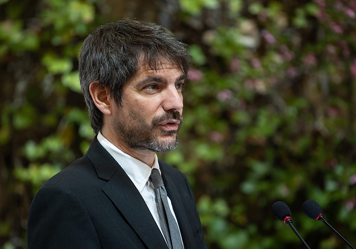 El ministro de Cultura, Ernest Urtasun, presenta en la Filmoteca Española la plataforma Platfo