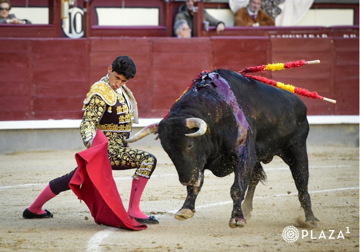 Emiliano Osornio en Las Ventas