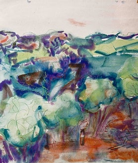 Imagen secundaria 2 - En las imágenes, detalle del montaje de la muestra y algunos de los papeles que la integran