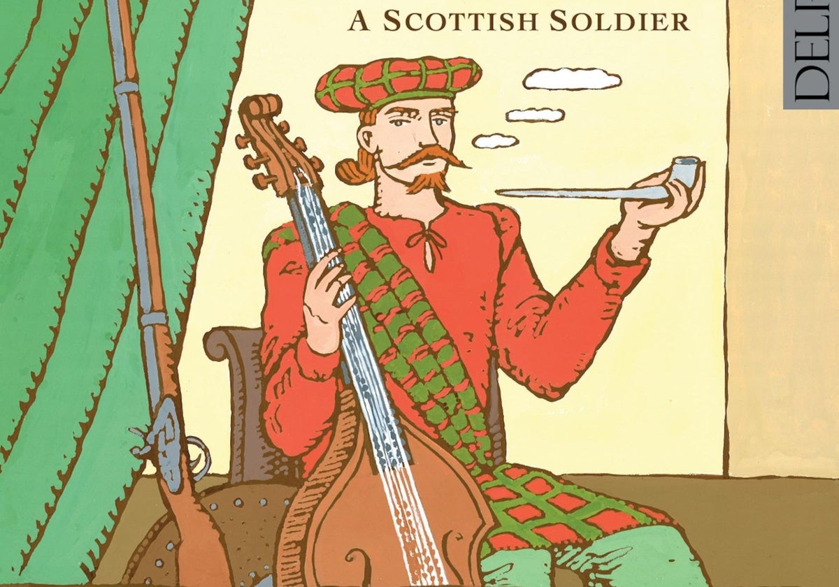 Detalle del álbum 'Concerto Caledonia', con melodías del músico y soldados escocés Tobías Hume.