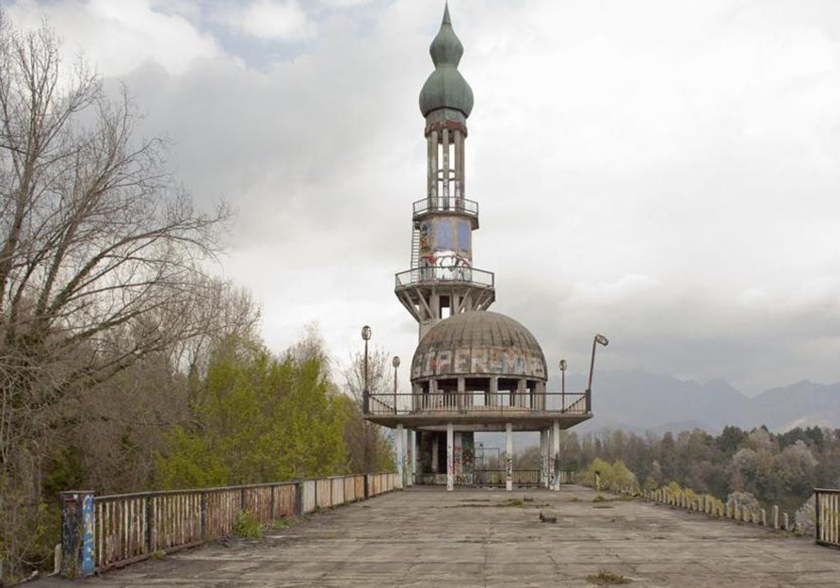 Instalaciones abandonadas de Consonno, en el norte de Italia