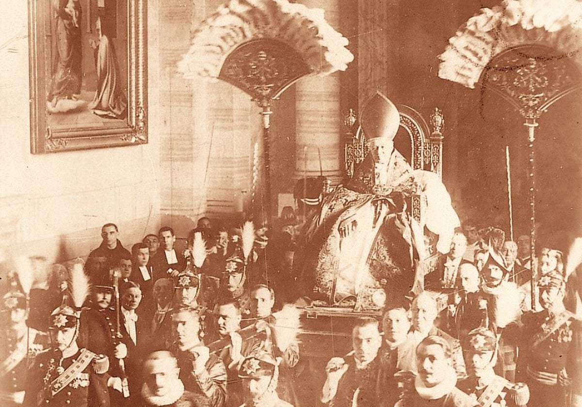 Coronación del Papa Pío X en 1903