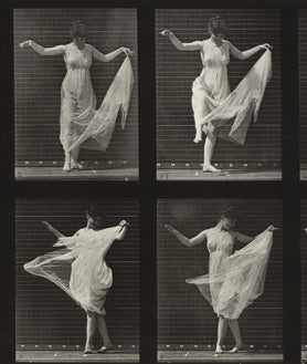 Imagen secundaria 2 - En las imágenes, algunos de los experimentos de Muybridge recogidos en su exposición en el Museo Universidad de Navarra