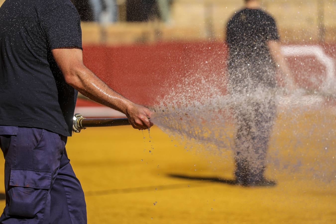 Imagen de la corrida de este martes en la plaza de toros de la Maestranza