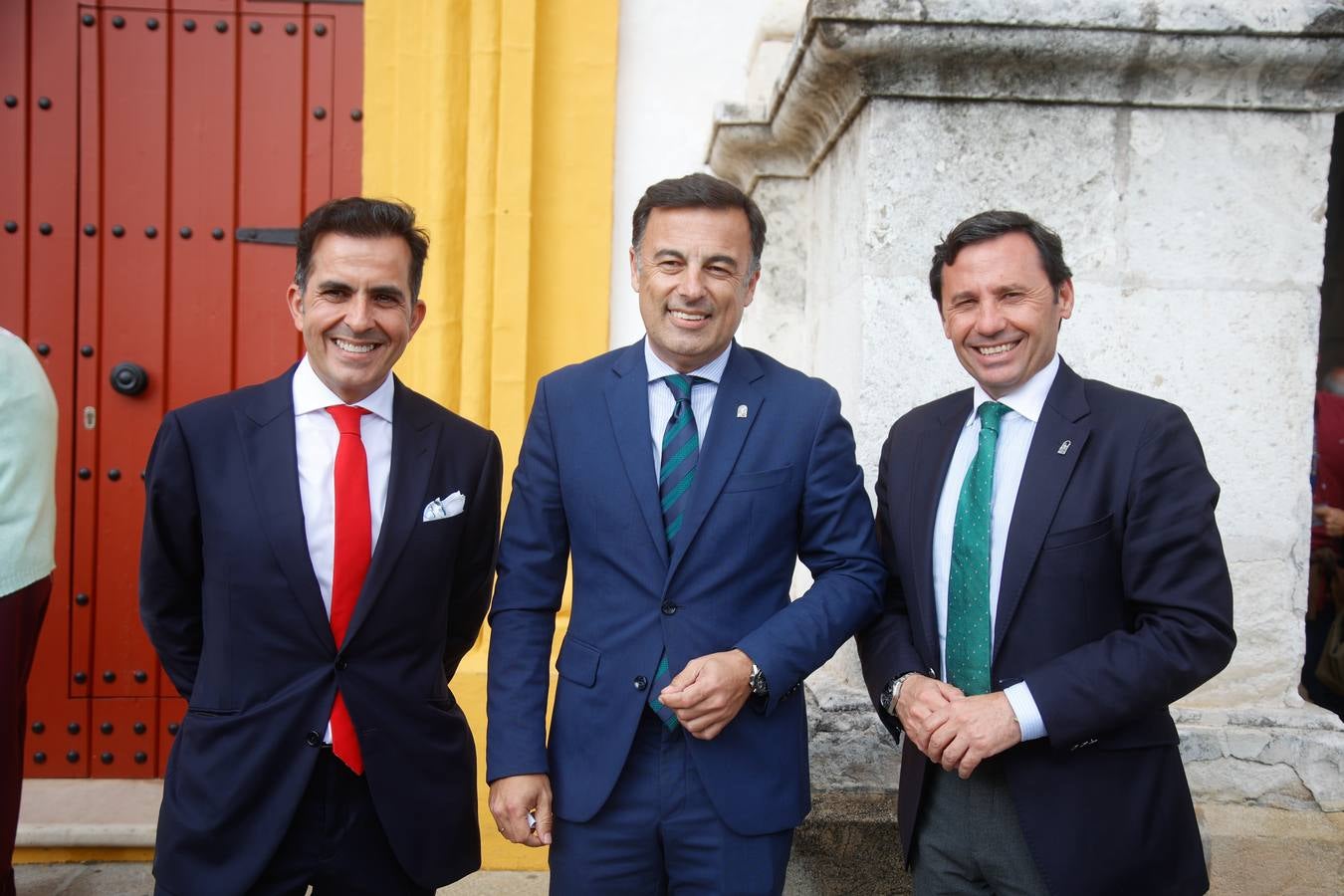 Juan Gavira, David Gil y Javier Ros