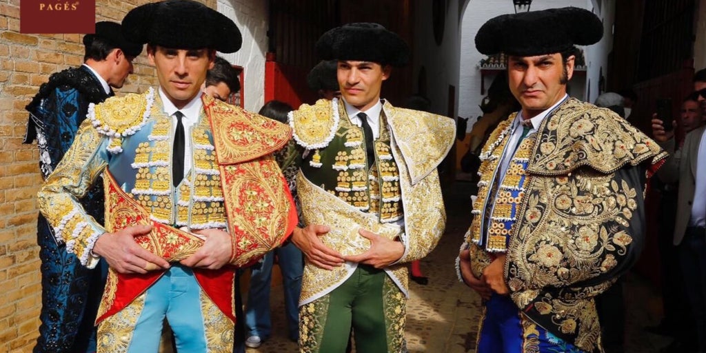 La Maestranza se prepara para la corrida de máxima expectación del año con Morante, Ortega y Aguado