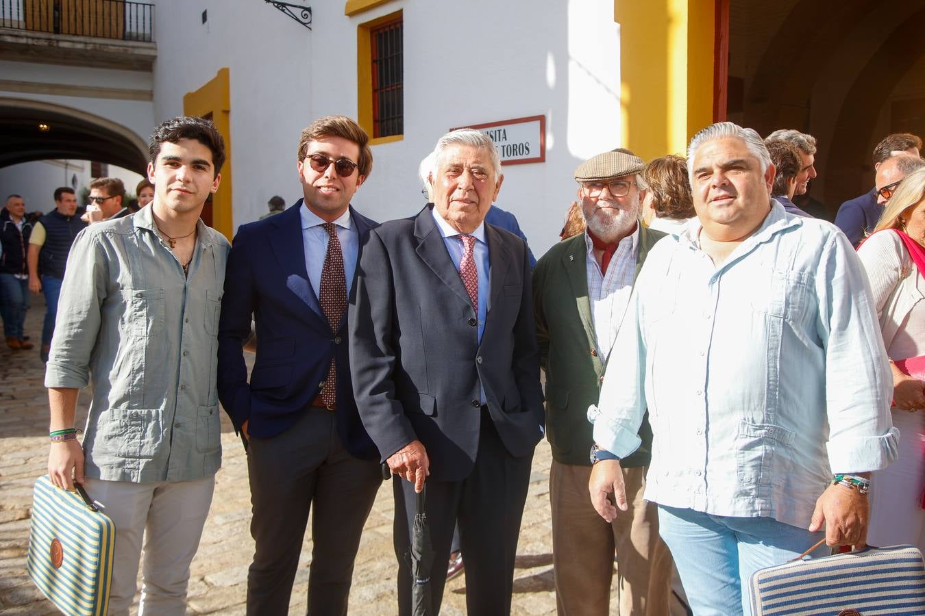 Rafael Ortiz, Manuel Ruiz, Manuel Ruiz, Manuel Barrera y Francisco Ortiz