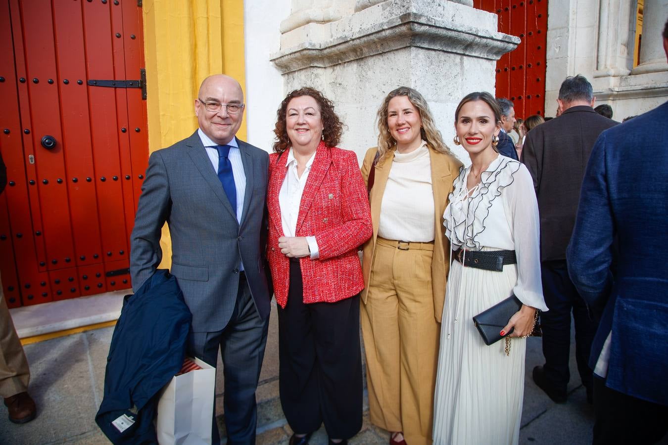 Andrés Luque Teruel, Loli Luque, Macarena Azanco y Ayelén Anzola