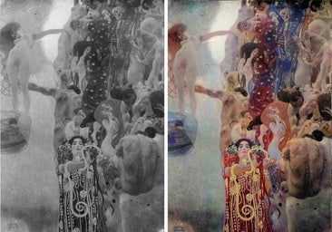 La inteligencia artificial le saca los colores a Gustav Klimt