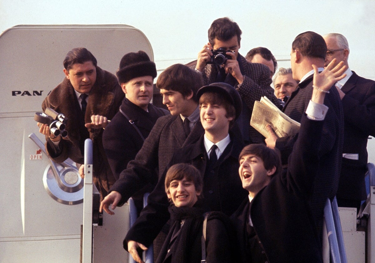 Imagen del documental 'Beatles 64' sobre su conquista de Estados Unidos