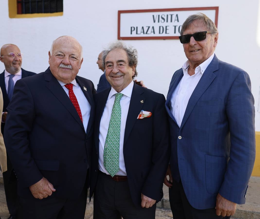 Jesús Aguirre, José Antonio Fernández Cabrero y Jesús Cabezas