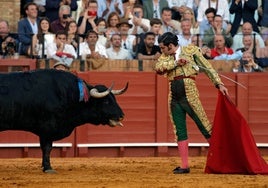 Morante de la Puebla cortó dos orejas el 1 de mayo