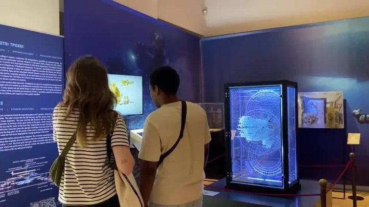 El funcionamiento de la antigua tecnología griega se expone el Museo de Heracleidón