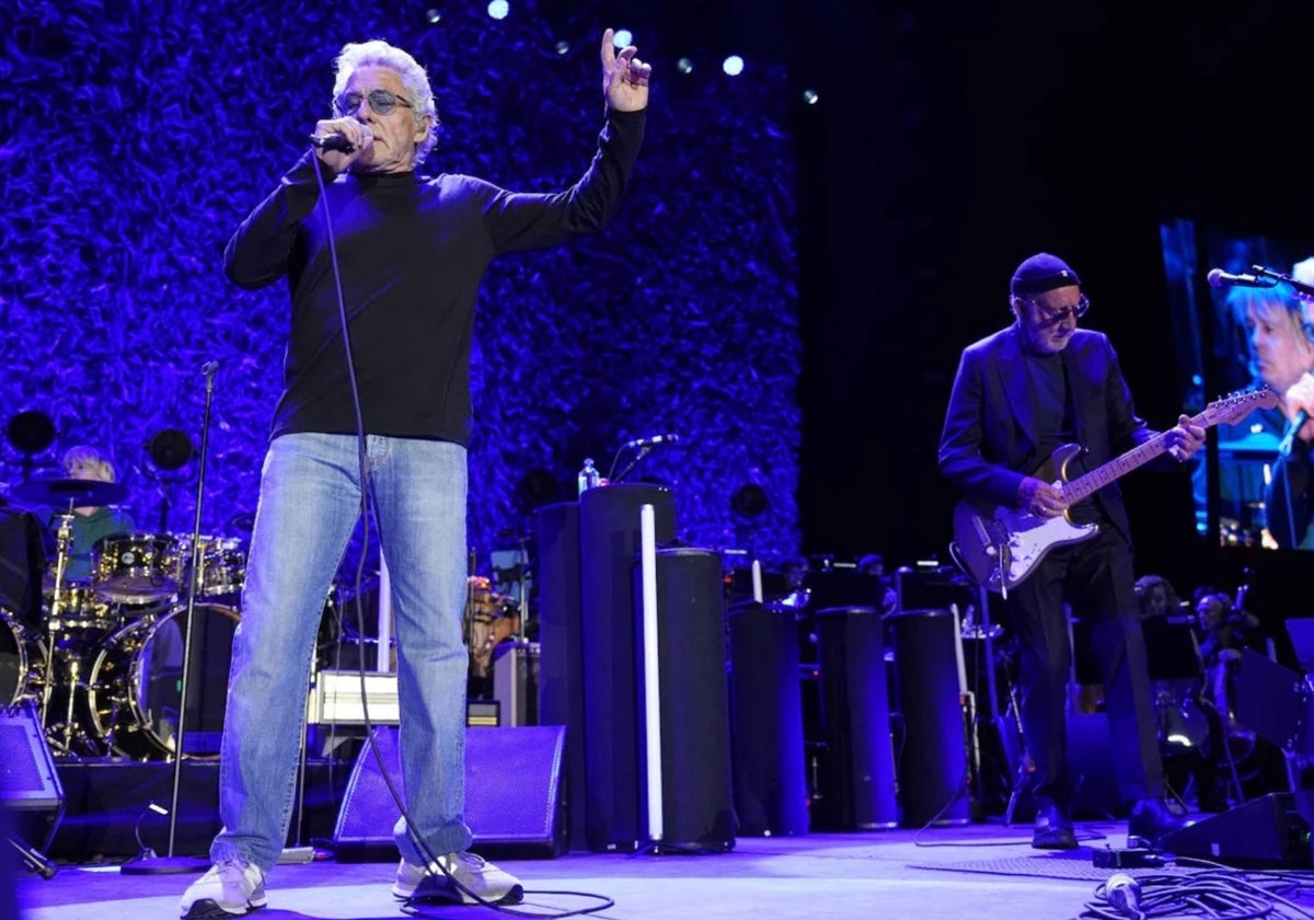 The Who en concierto