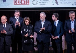 El homenaje de ocho expresidentes a Vargas Llosa: «Era un cartógrafo del poder»