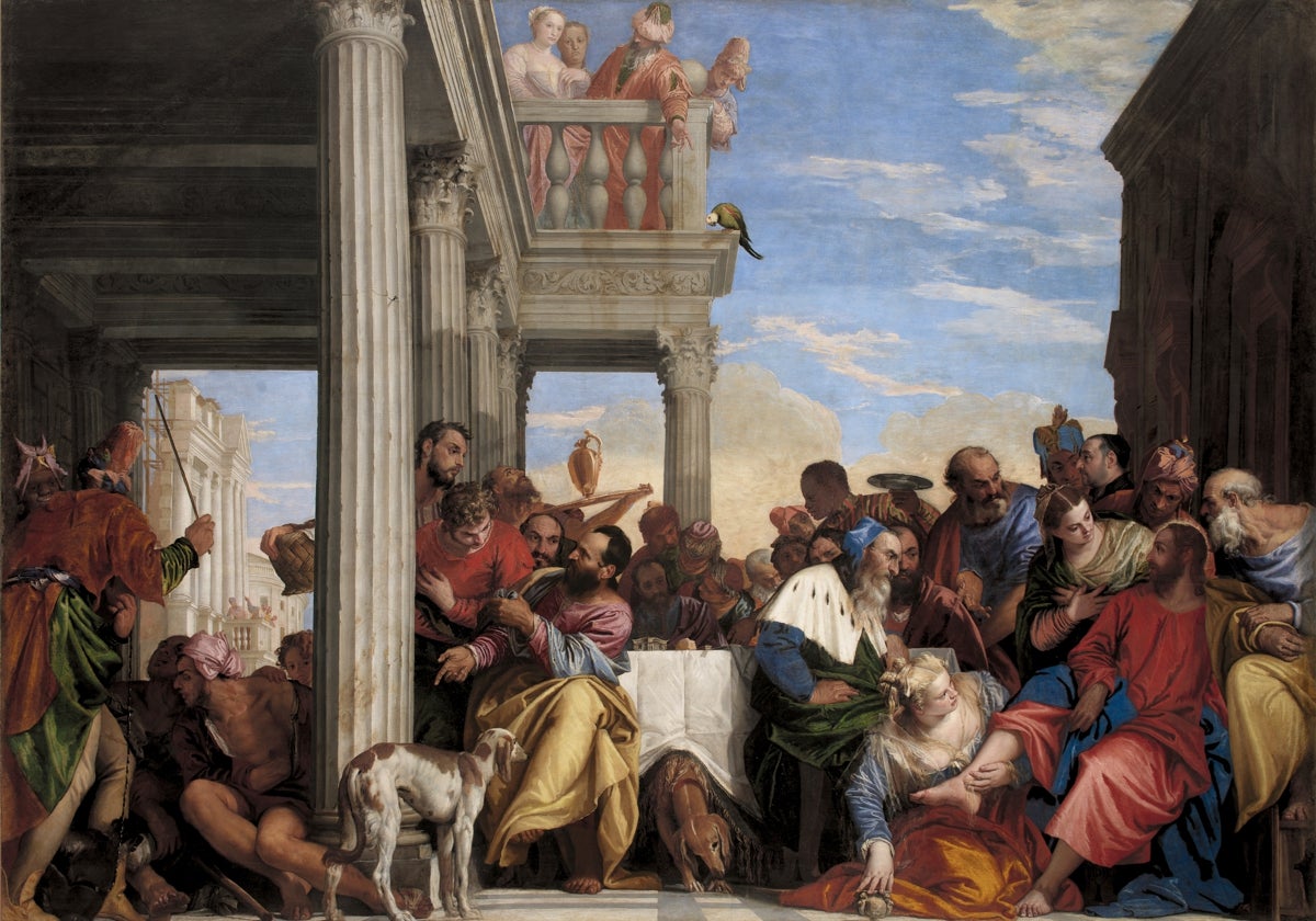 'La cena en casa de Simón', de Veronés