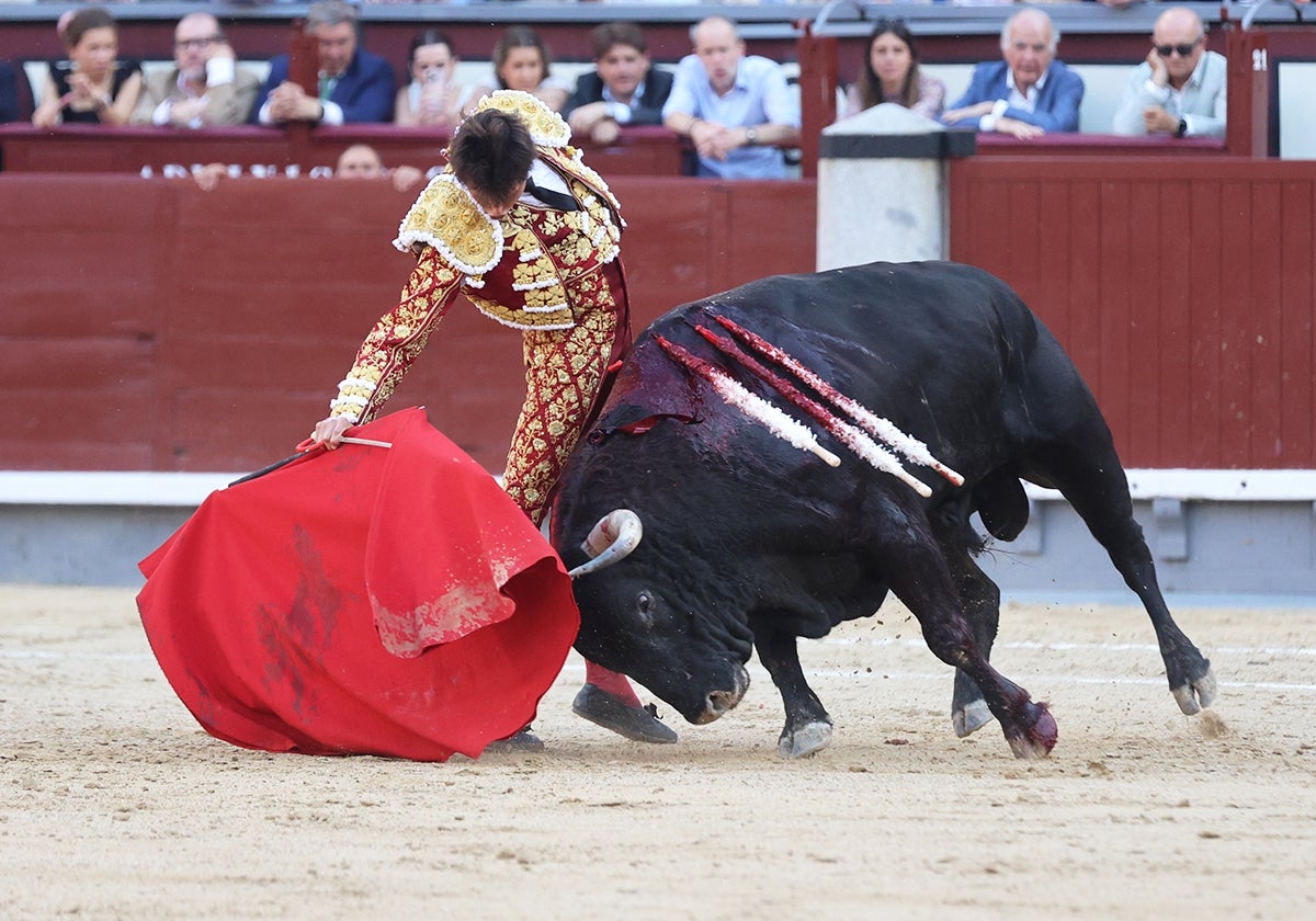 Roca Rey con el quinto