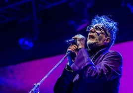 Fito Páez, en plena actuación