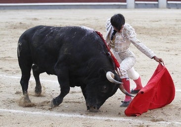 Oreja para un firme Gomez del Pilar con el difícil y encastado quinto