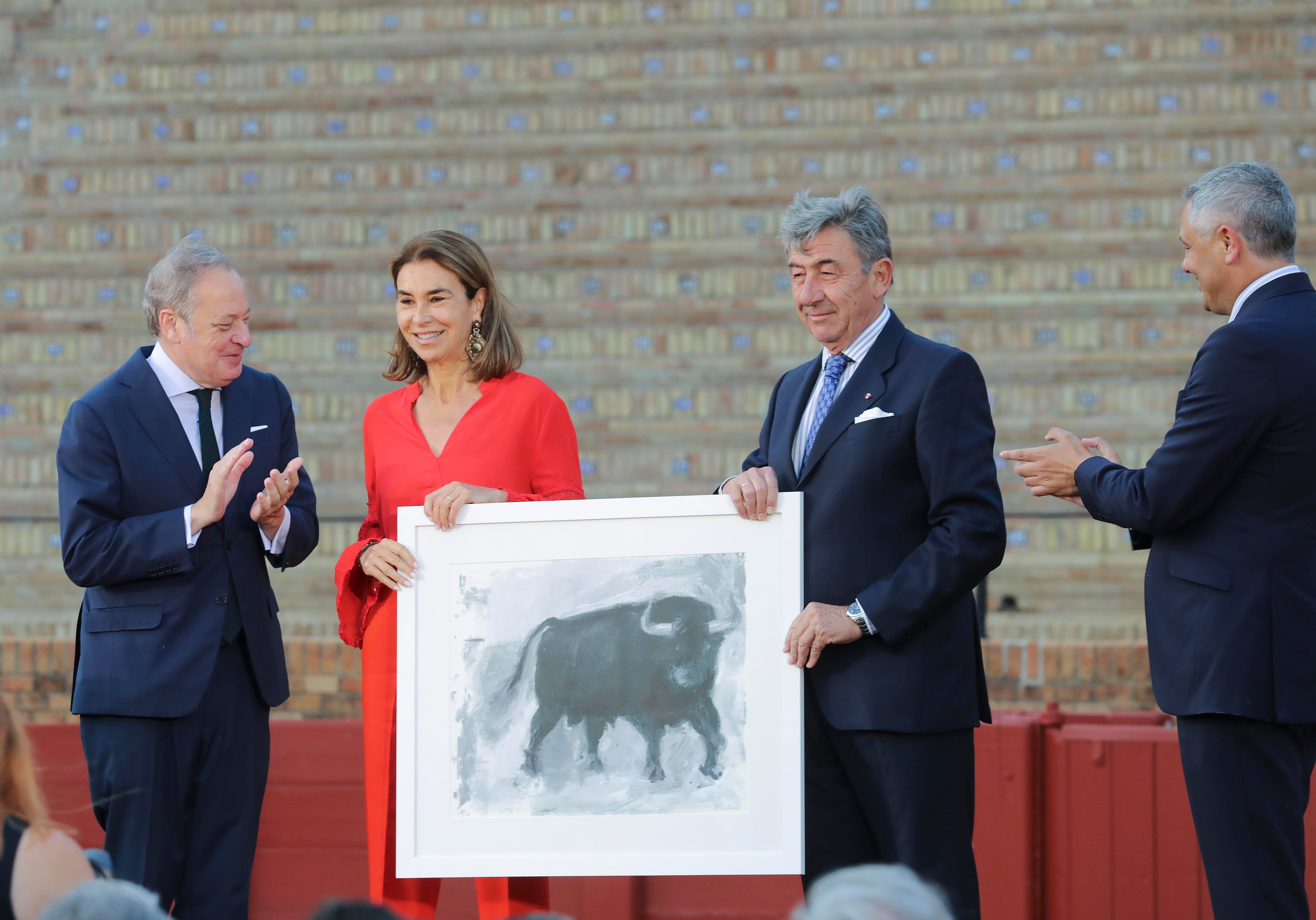 Álvaro Rodríguez Guitart, Carmen Posadas, Santiago de León y Alberto García Reyes