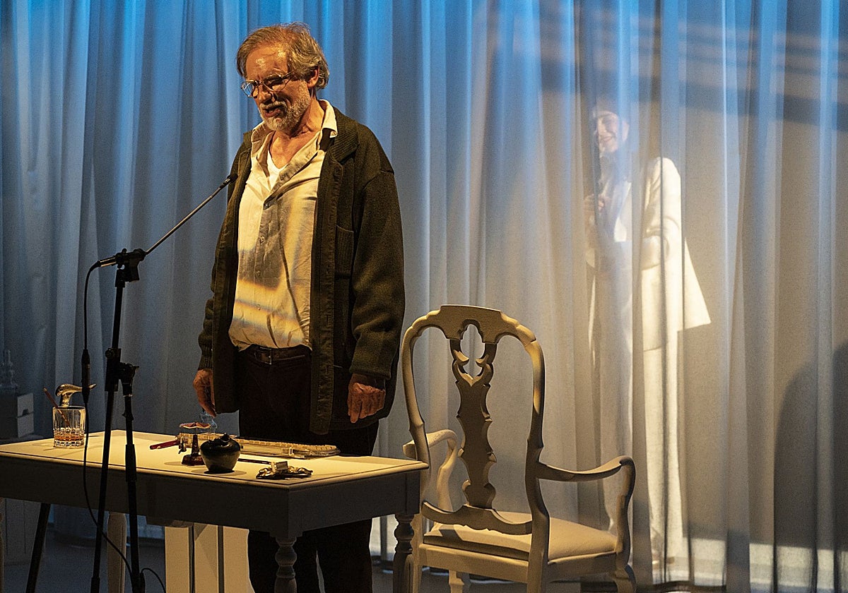 Nancho Novo y Marta Poveda, en 'La aventura de la palabra'