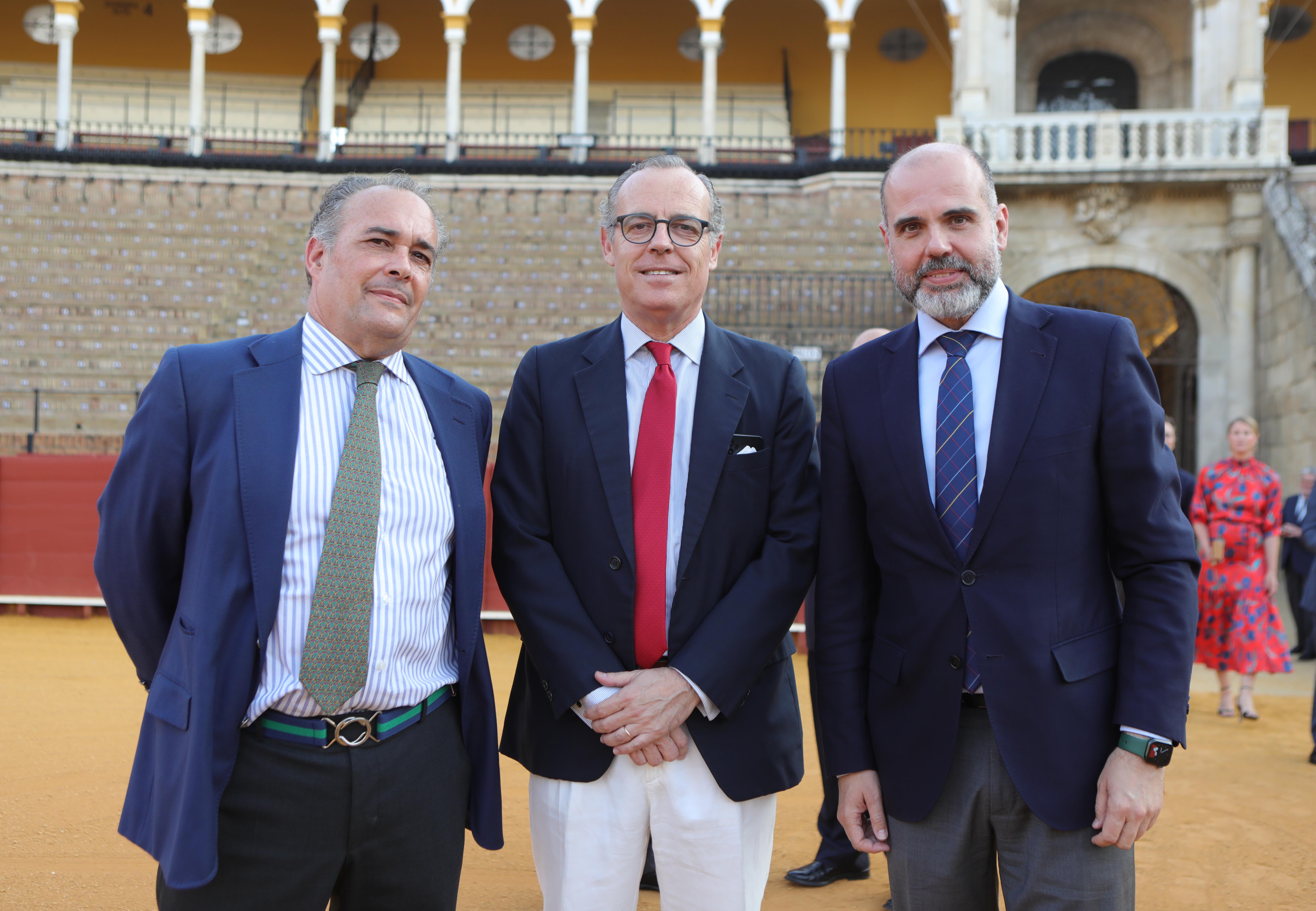 Juan de la Calle, Gonzalo Leyva y Francisco Mendoza
