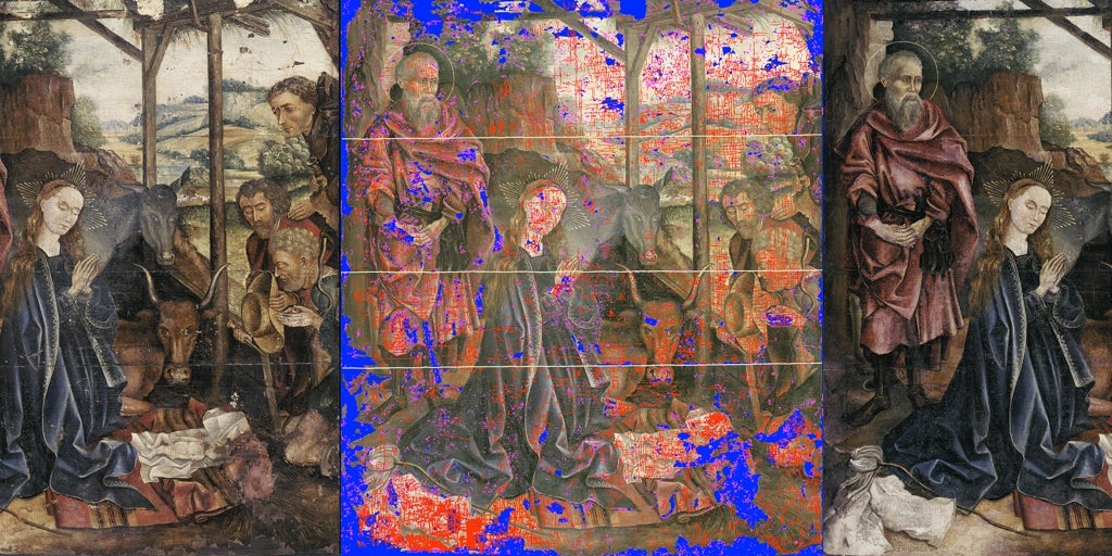 Una máscara digital creada con IA consigue restaurar obras de arte en solo unas horas