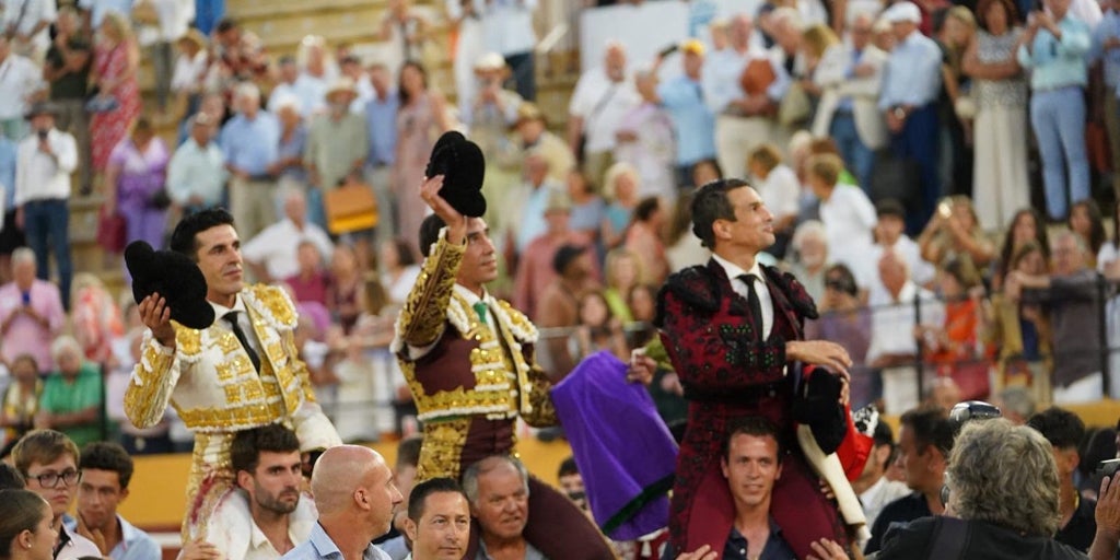 Indultados tres toros de El Juli en Marbella