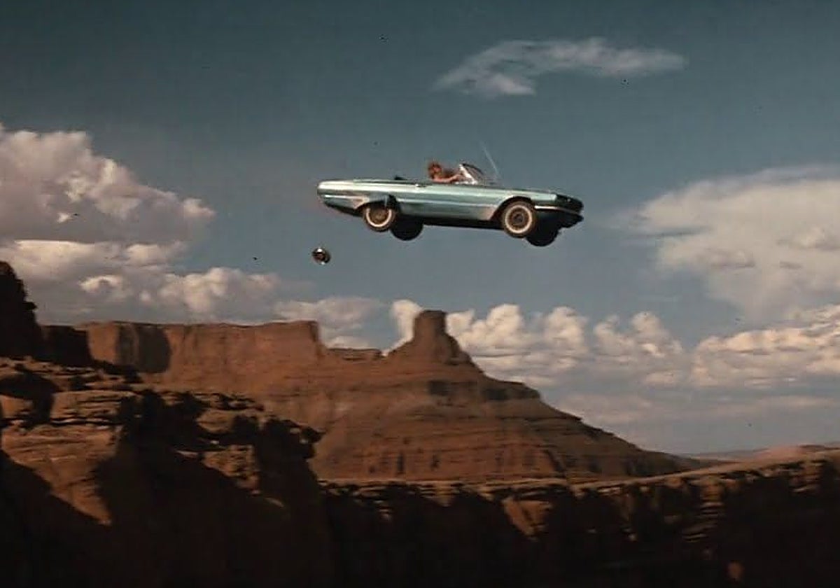 Una escena de 'Thelma y Louise'