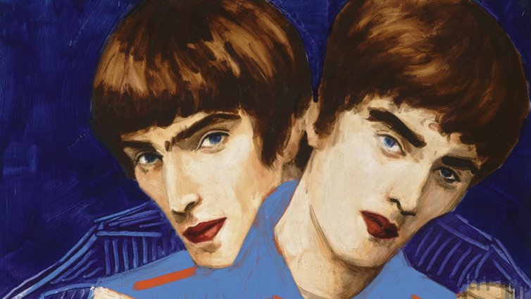 A subasta por dos millones de euros un retrato de los hermanos Gallagher de antes del reencuentro de Oasis