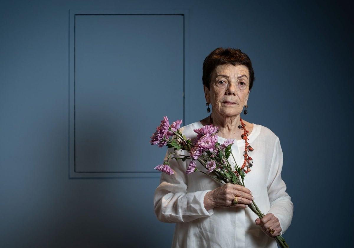 Graciela Iturbide fotografiada en la Fundación Casa de México en España