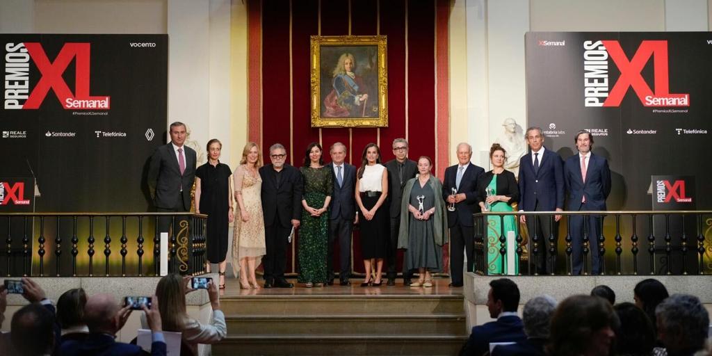 La Reina preside los Premios XLSemanal 2025, concedidos a Jaume Plensa, Amelia Valcárcel, Elena García Armada y Juan Entrecanales