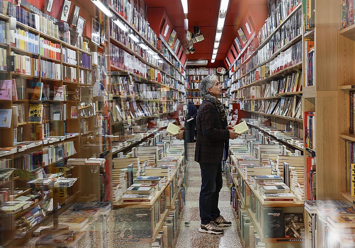 Una librería en Bilbao