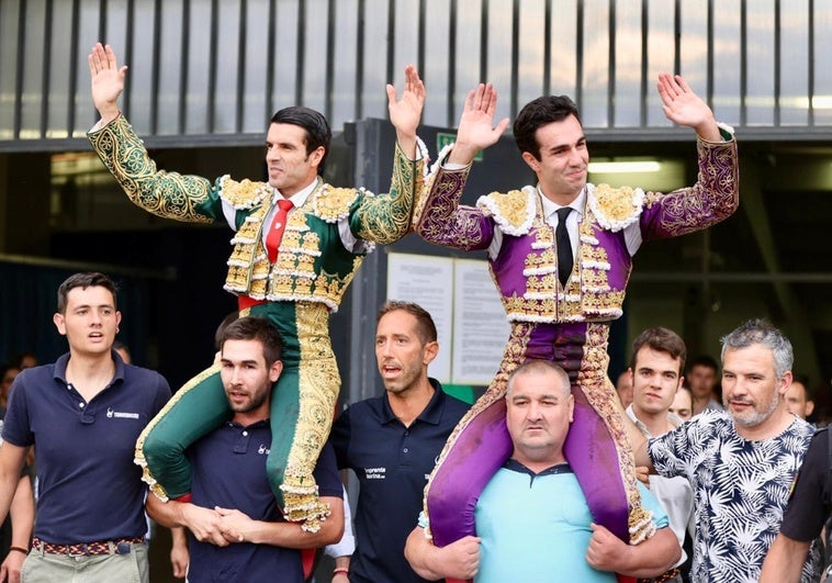 Emilio de Justo y Tomás Rufo, entre espadas y naturales