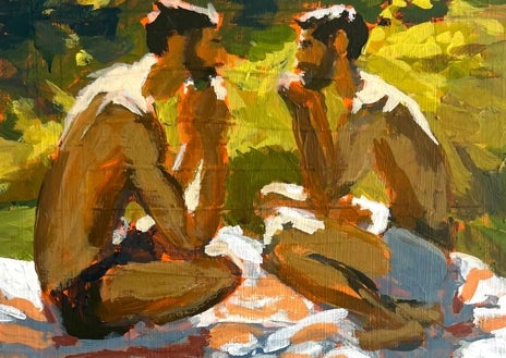 Imagen secundaria 1 - De arriba abajo, fotografía de Claudia Andujar en Elba Benítez; pintura de Ben Seaman en Mad is Mad; y escultura de Branda en La Fiambrera
