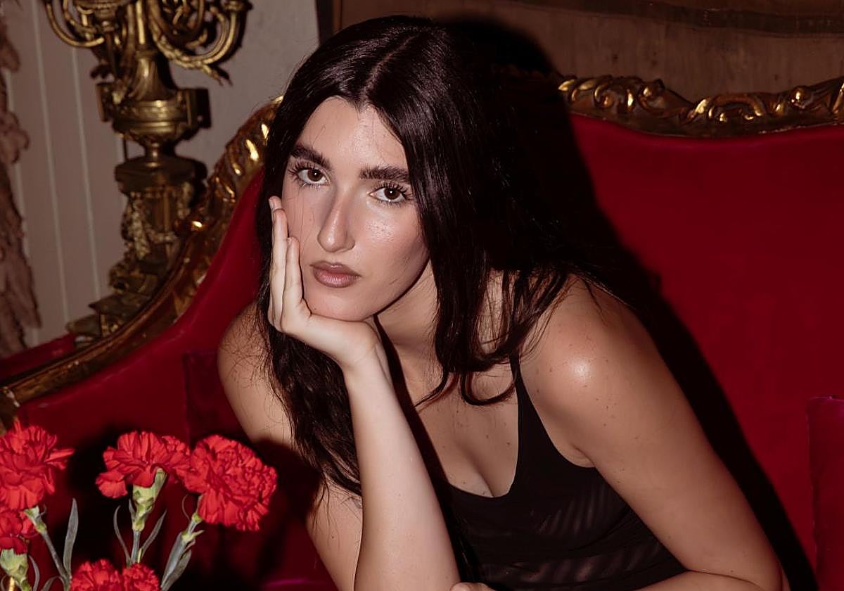 Judeline en la presentación del homenaje a Camarón