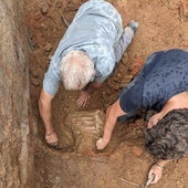 Hallan una columna de altar de hace 2.500 años que llegó del Asia Menor
