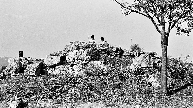 Excavaciones en Son Fornés en 1975