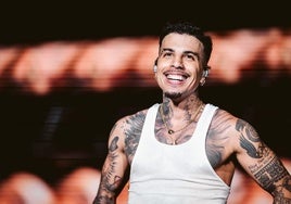 Rauw Alejandro en su concierto en Madrid
