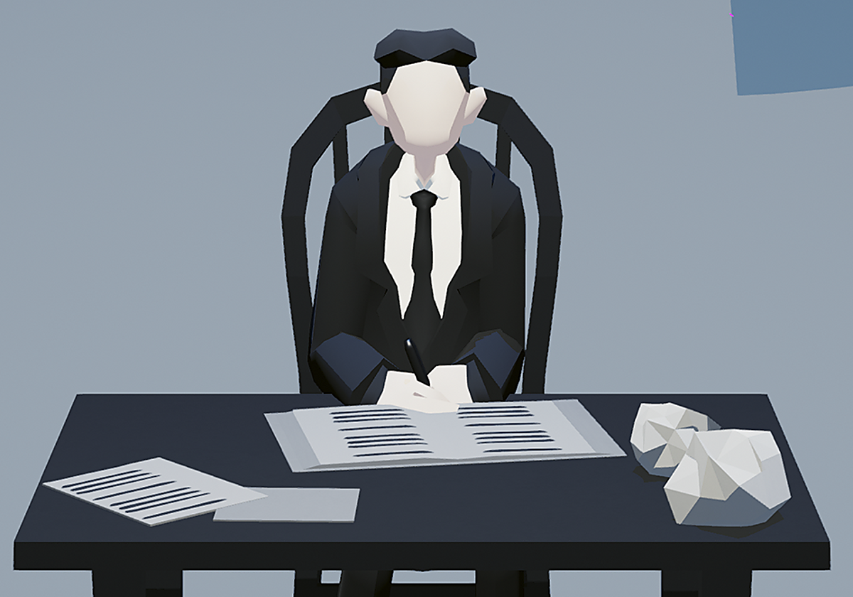 Fragmento del videojuego 'Playing Kafka'