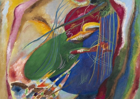 Imagen secundaria 1 - De arriba abajo, 'Autoinducción', obra de Asunción Molinos Gordo; detalle de 'Pintura con tres manchas', de Kandisnky; y 'Maniquí con vestido I y II', de Akeem Smith y Jessi Reaves
