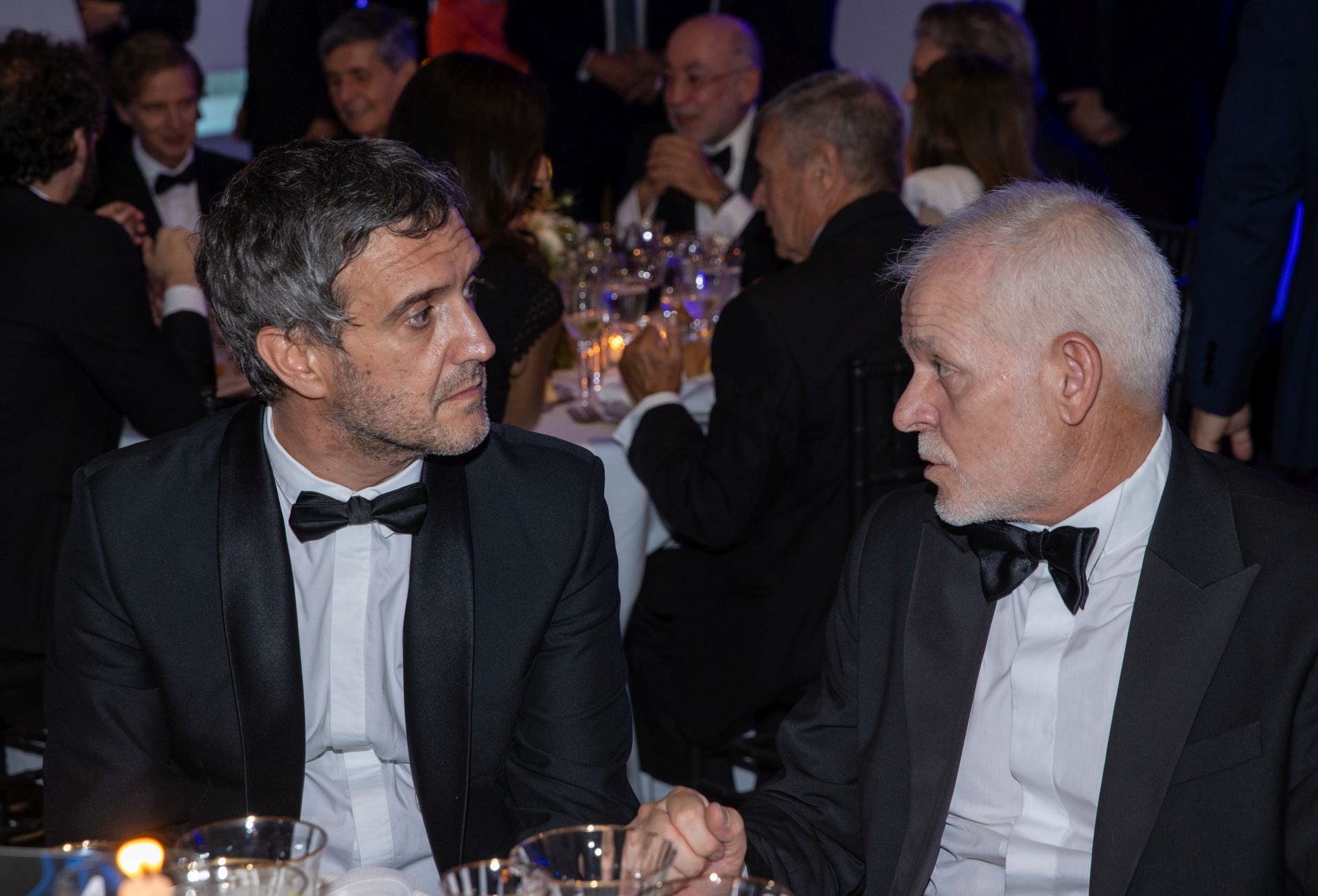 Fernando Belzunce, director general editorial de Vocento, y Lois Blanco Penas, presidente de 'La Voz de Galicia'