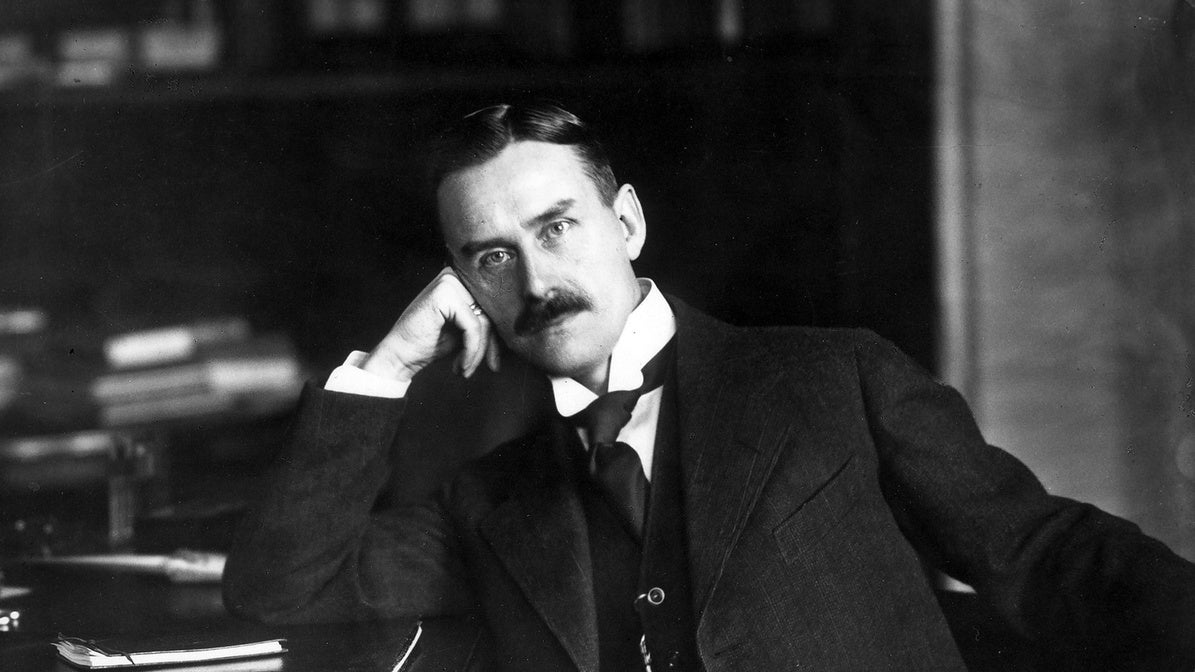 El autor alemán Thomas Mann, Premio Nobel de Literatura