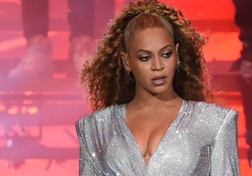Beyoncé durante un concierto