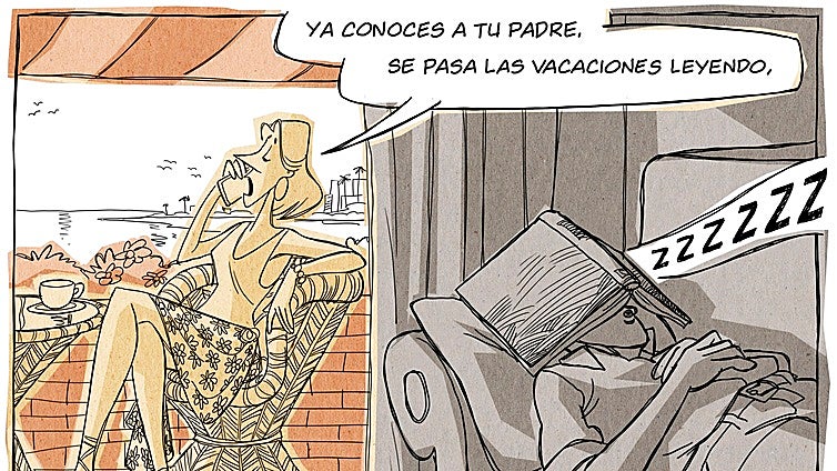 El 'Sol sostenido' de cada día, el humor de las viñetas de Colo en 'ABC de Verano'