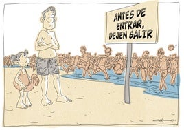 El 'Sol sostenido' de cada día, el humor de las viñetas de Colo en 'ABC de Verano'