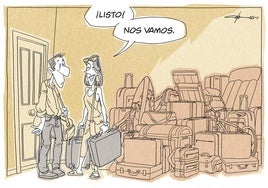 El 'Sol sostenido' de cada día, el humor de las viñetas de Colo en 'ABC de Verano'